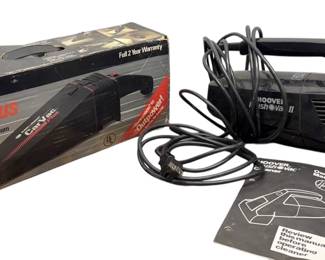 Hoover Brush Vac II Works, And Black  Decker Car Vac Plus Untested