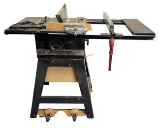 Toolkraft 10 Inch Motorized Table Saw