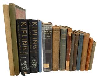 Vintage Antique Hardback Books Dates Range From Late 1800s To Early 1900s 
