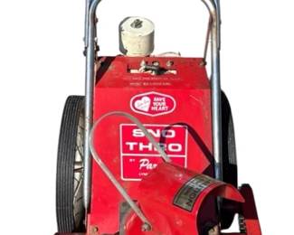Vintage Sno Thro Snowblower By Parmi Works