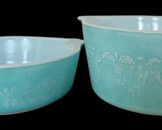 Vintage Pyrex Butterprint Casserole Dishes 