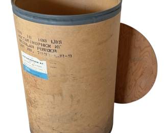 1960s 55 Gallon Acetaminophen Drum