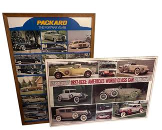 Vintage Car Posters