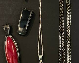 925 Necklaces, Pendants And Pin