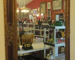 Large Decorative Framed Wall Mirror