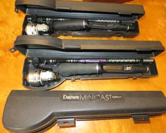 Daiwa Minicast System Compact Fishing Rod and Reel Travel Kit