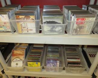 Large Musical CD Collection