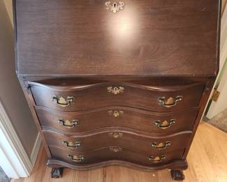 Antique Secretary Desk.
