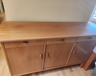 Danish Style Credenza Sideboard.