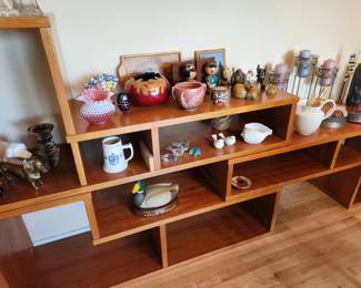 Danish Style Shelves.