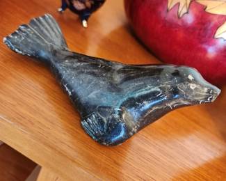 Seal Carving signed by the Artist.