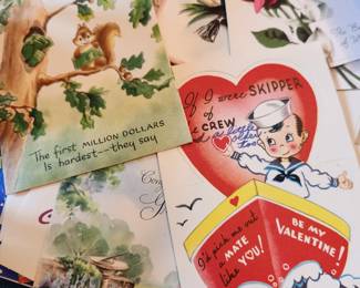 Vintage Greeting Cards. 