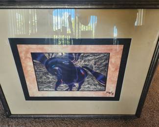 Litho print by signed Artist.
