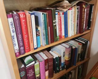 Books and Books and more Books.
