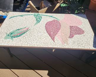 Handmade Tile Table...very nice! 