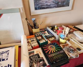 Art Supplies. 