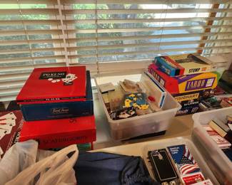 There are lots of games and puzzles. 