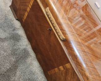  Famous Maker Lane 'Waterfall' Art Deco Vintage/Antique  Cedar Chest.  Circa 1920's. 