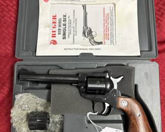 2. Ruger single-six new model .22LR/MAG