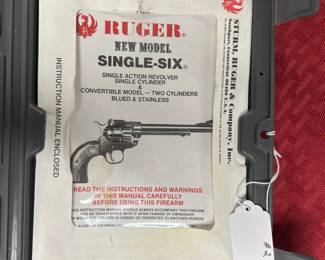 2. Ruger single-six new model .22LR/MAG