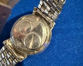 ACCUTRON with 14K Bezel protective plastic still on face on watch! Most sought after ACCUTRON more information to follow