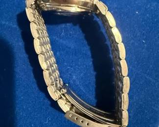 ACCUTRON with 14K Bezel protective plastic still on face on watch! Most sought after ACCUTRON more information to follow