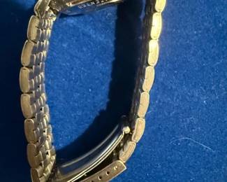 ACCUTRON with 14K Bezel protective plastic still on face on watch! Most sought after ACCUTRON more information to follow