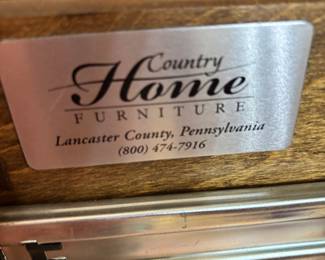 Amish Lancaster , PA Gentleman’s chest
50”w 21”d 51”t.
