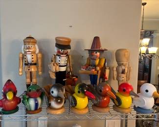 Christian Ulbricht , signed and dated Nutcracker Tourbirds. Price range $100- $200 each years 2000 to 2011