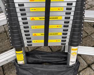 Collapsible telescoping ladder $75.00
