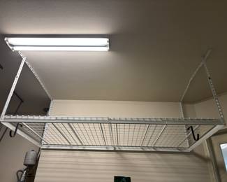 3) Monster Rack Garage Storage 4’x 8’ with hardware 600 lb capacity. $150.00 each ( you must remove)