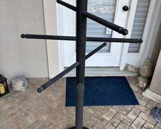 Metal Towel Rack 16”base 52”t $ 50.00