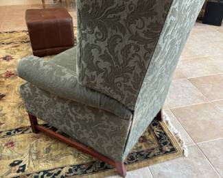 Conover Chair, Green Wingback recliner. 33”w 31”d 45”t. $ 250.00