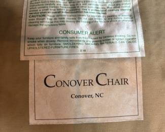 Conover Chair, Green Wingback recliner. 33”w 31”d 45”t. $ 250.00