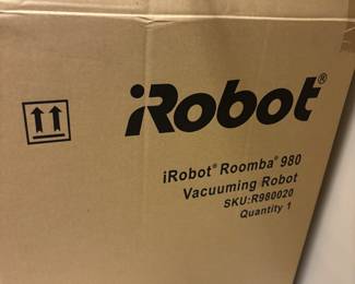 Robot Roomba 980 box and extra parts
$ 350.00