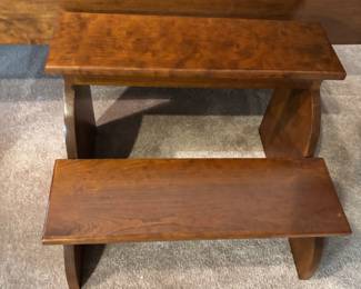 Bed steps 23”w 17”d 15”t. $150.00