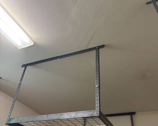 (3) Monster Rack Garage Storage 4’x 8’ with hardware 600 lb capacity. $150.00 each ( you must remove)