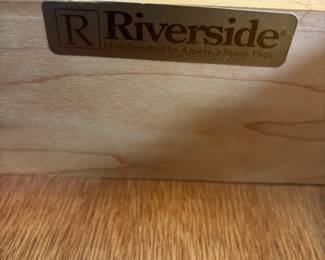 (2) Riverside 3 drawer 1 pull out End Tables. 20”w 26”d 26.5”t. $ 175.00 each
