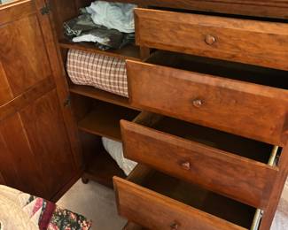 Amish Lancaster , PA Gentleman’s chest
50”w 21”d 51”t.