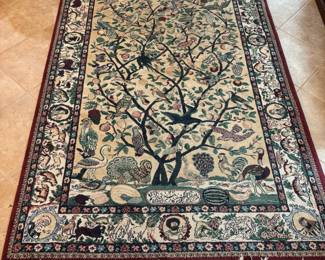 Museum Collection, Egyptian, Oriental Weavers. 92” x 63” Tree of Life Rug
$ 400.00