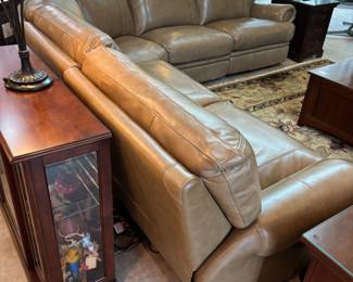 Tan “Natuzzi like” 5 piece sectional w 2 recliners. 10’L each way, 39” d 36”t
$ 2,500.00