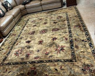 Sage & Tan 12’ x 9’ area rug $600.00
