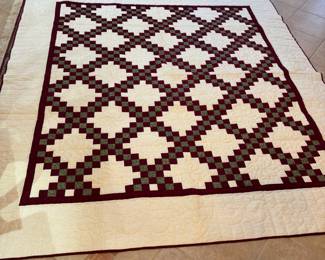 Amish Quilt “ Double Irish Chain”
$ 375.00