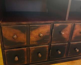 Pottery Barn Entertainment Cabinet 