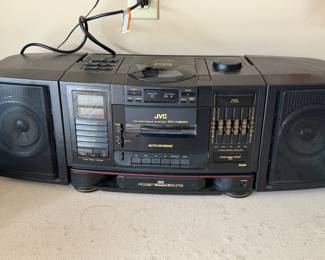 JVC Boombox with CD player