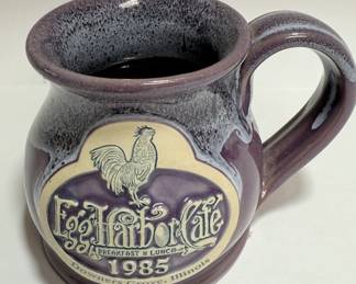 Egg Harbor Cafe pottery mug