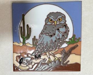 Earthtones "Desert" clay trivet