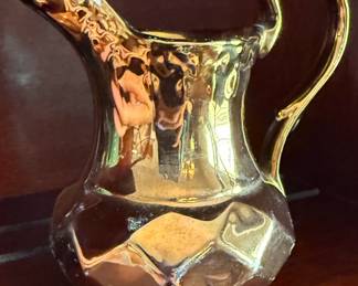Wade England copper clad ceramic creamer/pitcher