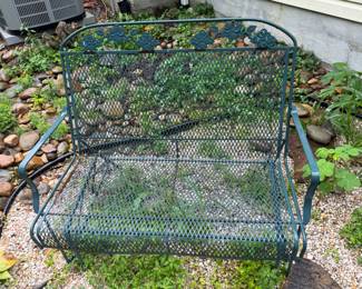 Green metal glider