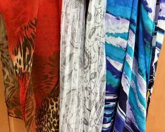 Assorted scarves